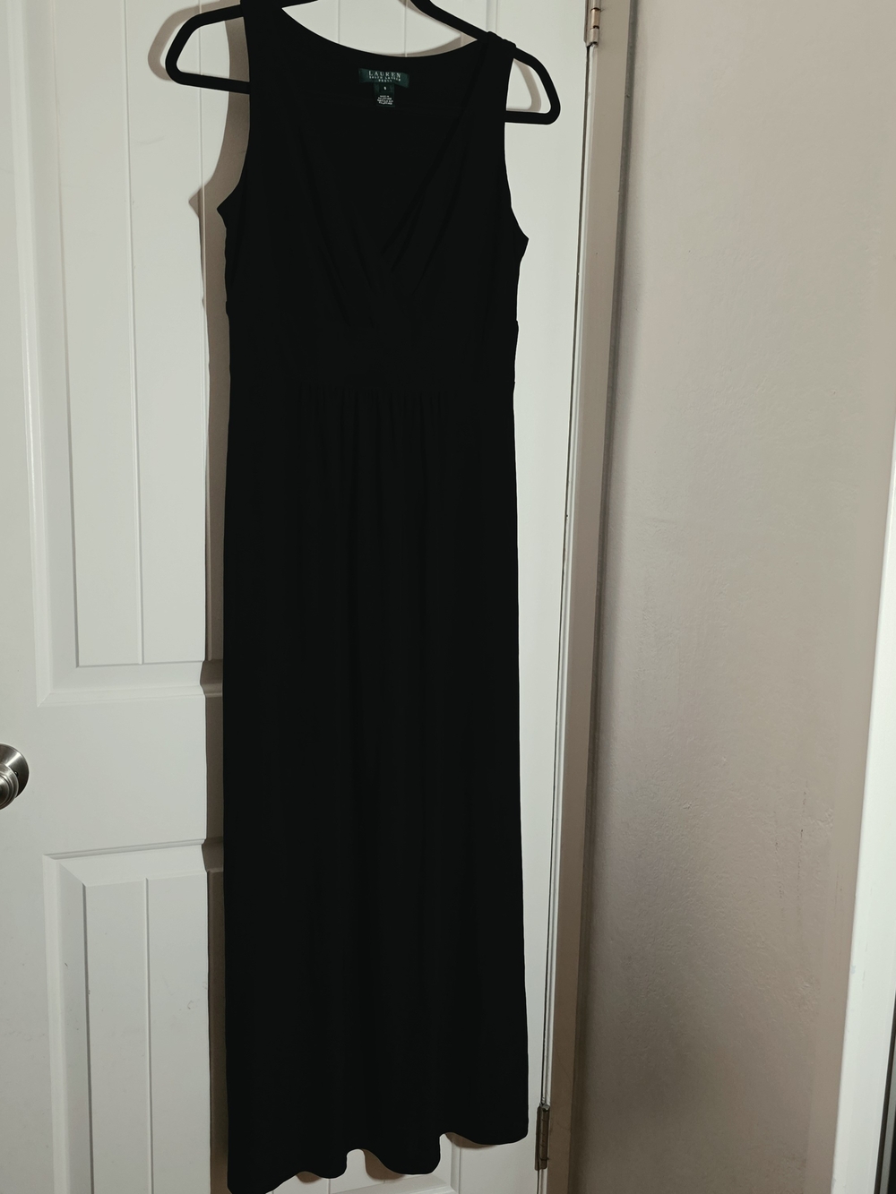 Ralph Lauren Black Sleeveless Maxi Dress
